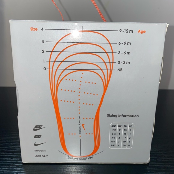 Nike AF1 baby crib 6 to 9 months (3C) - Picture 2 of 9